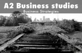 A2 Business studies