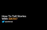 How To Tell Stories With DATA?