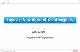 New Toyota 1.2l petrol engine