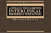 Interlineal Pentateuco (Tora), Hebreo-Español