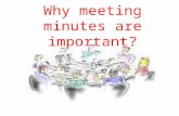 Why meeting minutes are important.ppt