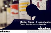 Master Class para Davines España "Inside the Box" Davines