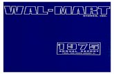wal mart store1975Annual Report