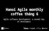[Hanoi, june 2015] One normal day of an agile developer