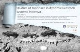 Studies of zoonoses in dynamic livestock systems in Kenya