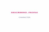 Character description