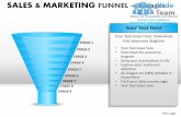 Sales and marketing funnel 9 stages powerpoint presentation slides ppt templates