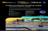 Eltherm ELK-AG-N Heat Trace Cable - Spec Sheet