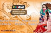 Fabdeal Pvt. Ltd | Manufacturers of designer sarees, embroidered sarees manufacturer in India