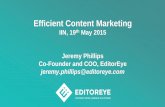 Efficient Content Marketing
