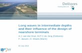 IAHR 2015 - Long waves in intermediate depths and their influence on the design of nearshore terminals, Van der Hout, Deltares, 02072015