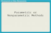 Tutorial   parametric v. non-parametric