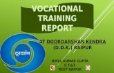 Doordarshan kendra raipur report ppt