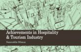 Achievements in Hospitality & Tourism Industry