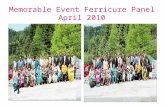 Memorable Event Ferricure Panel April 2010
