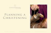 Planning a Christening