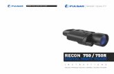 Instruction Manual PULSAR Recon 750 Monocular | Optics Trade