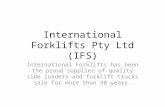 Forklift Parts and Service - International forklifts pty ltd