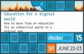 DockerCon SF 2015: Education for a digital world