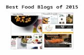List of 30 best food blogs