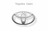 Toyota cars