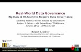 RWDG Webinar: Big Data & BI Analytics Require Data Governance