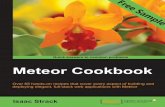 Meteor Cookbook - Sample Chapter
