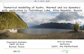 DSD-INT 2014 - Delft3D Users Meeting - Numerical modelling of hydro, thermal and ice dynamics for Lake Teletskoye, Konstantin Koshelev, IWEP SB RAS