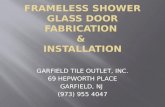 Frameless glass shower door outlet new jersey