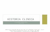 Historia clinica