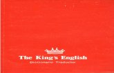 Diccionario traductor, The king's english, curso de ingles