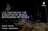 Lte continuing the evolution of mobile broadband networks
