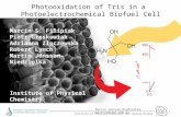 Photooxidation of Tris in a Photoelectrochemical Biofuel Cell