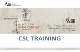 2014 WCCCC Cabin Sharing Leader (CSL) training
