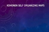 Kohonen self organizing maps