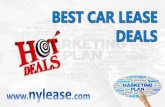 Best car lease deals now