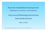 Planning regulations   joint study session 05-02-15 - power point slides