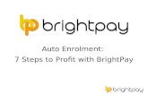 Auto Enrolment: 7 Steps to Profit with BrightPay