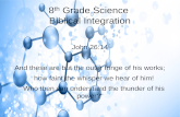8th grade science bible integration