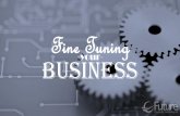 Fine Tuning Your Business (from Future Payment Technologies)