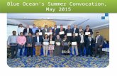 Blue Ocean's Summer Convocation, May 2015