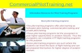 How to Find Best Schools for Pilot Training Programs