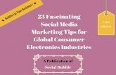 23 fascinating social media marketing tips for global consumer electronics industries