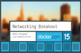 DockerCon SF 2015: Networking Breakout