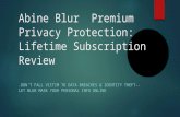 Blur Premium Privacy Protection Software Review