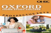 Oxford home study prospectus