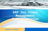 ERP Software for Fleet management