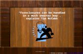 Foreclosures can be handled in a much smarter way