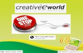 Website design company   creative e world
