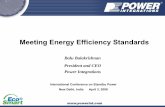 How to Meet Energy Efficiency Standards?